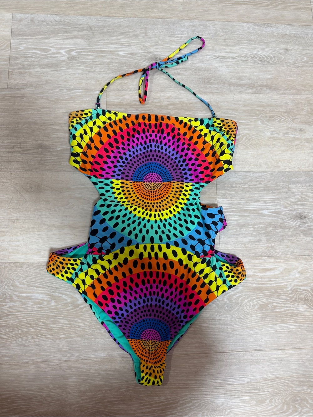 Mara Hoffman Swim Colorful One Piece Swimsuit